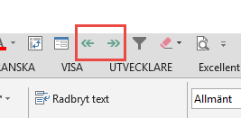 snabbknapp sista bladfliken