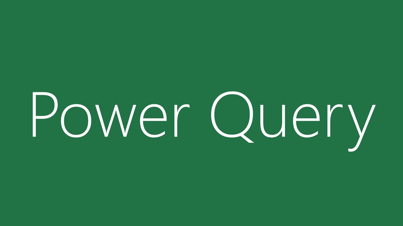 logga power query