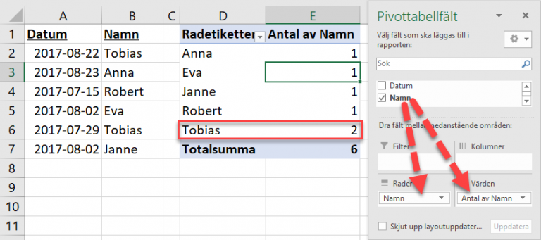 Ta Bort Dubbletter I Excel