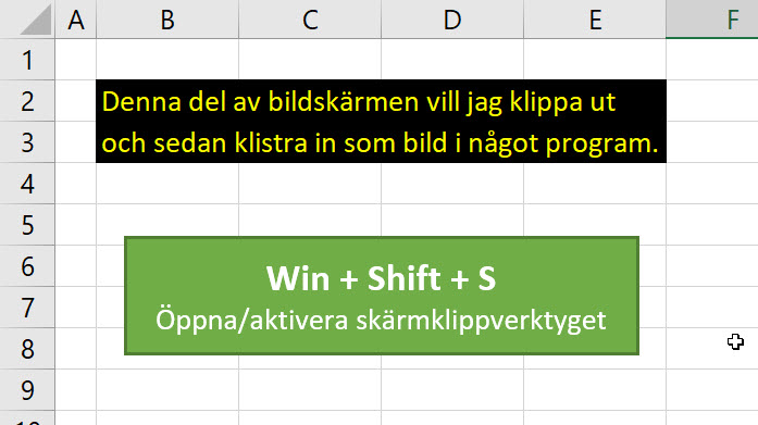 skärmklipp windows