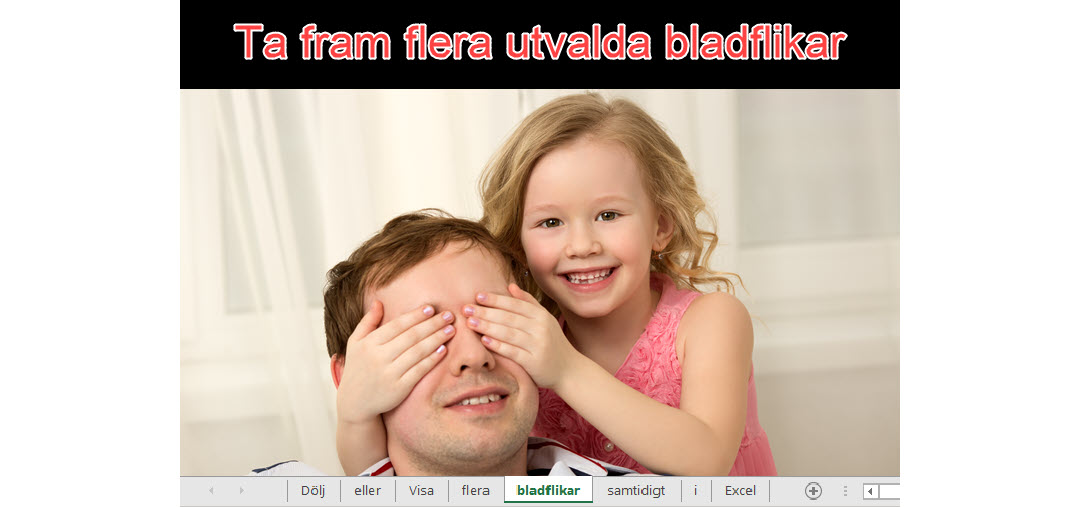 Ta fram flera bladflikar samtidigt