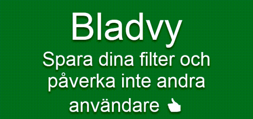 Bladvy Excel