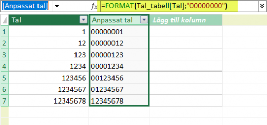 Excel Text Till Tal Formel