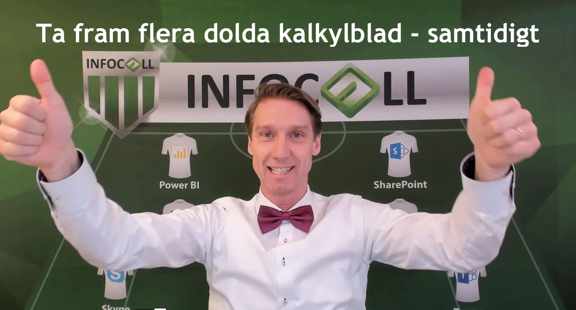 Visa dolda kalkylblad