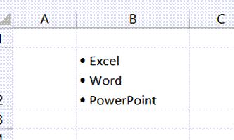 Punktlista i Excel