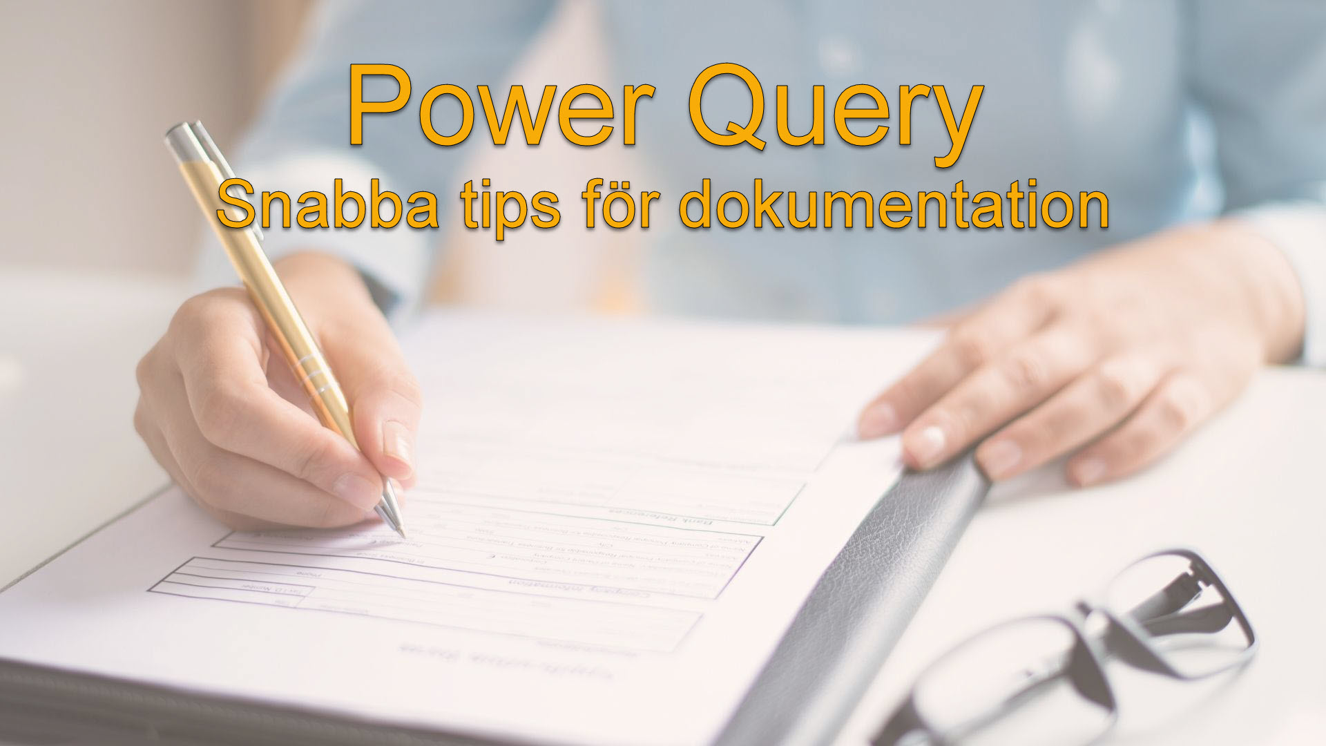 kommentar Power Query