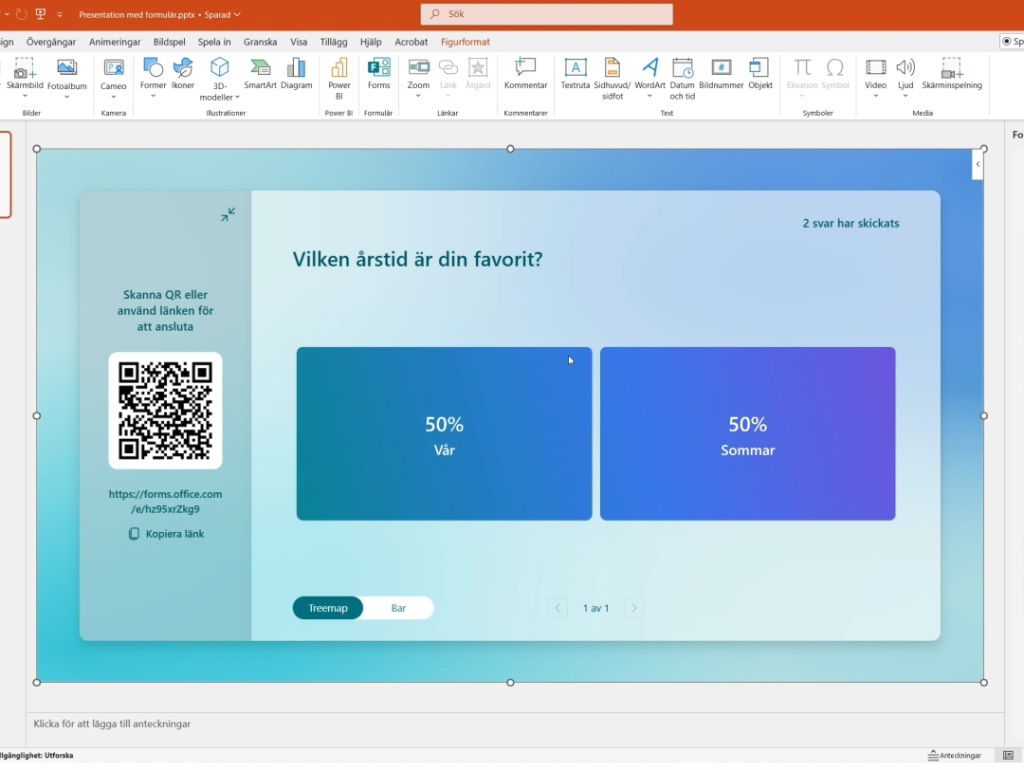 Powerpoint Form Examples Skapa live-frågor i PowerPoint med Microsoft Forms - Excelbrevet
