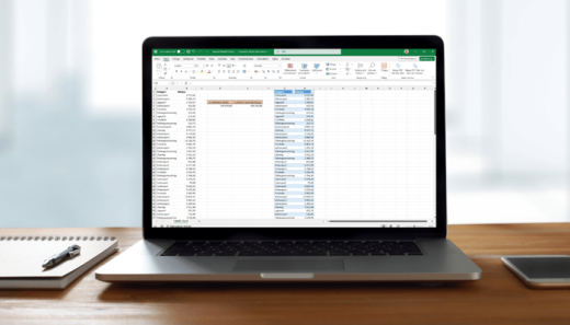 Använd tabell i Excel