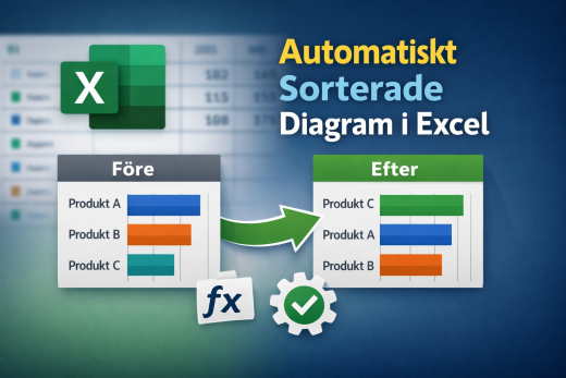 automatiskt sorterat diagram