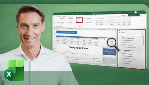 Navigeringspanel i Excel