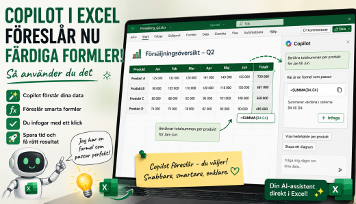 Copilot formelförslag