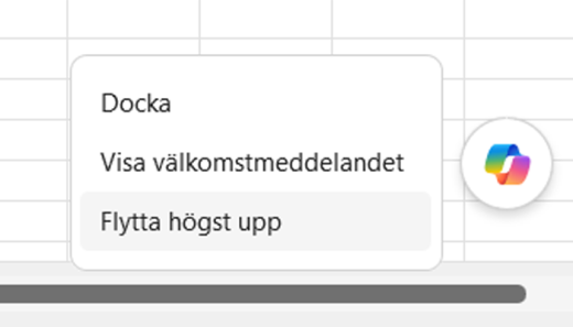 Flytta Copilot-knappen